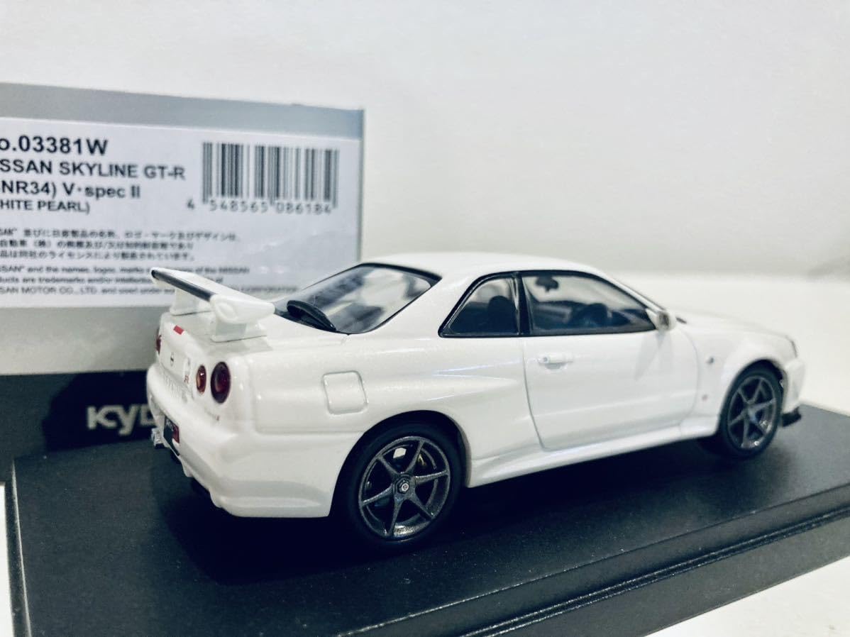 京商 - 【新品】京商★SKYLINE GT-R V-SPECⅡ BNR-34 ミニカー Amazon | 京商 R34 SKILINE GT-R BNR34 V-SpecⅡ Nur 1/64