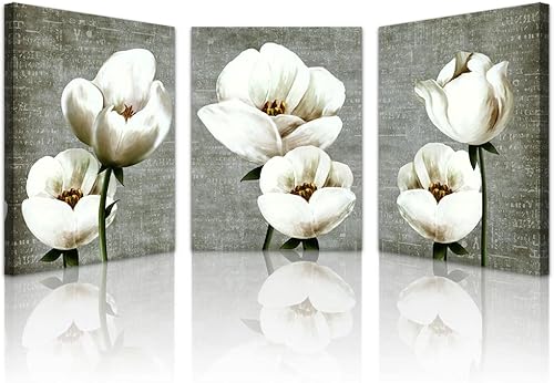 Lapremoly Lienzo decorativo de pared para dormitorio, decoración de pared moderna para sala de estar, gris, verde, estilo vintage, pintura de pared,