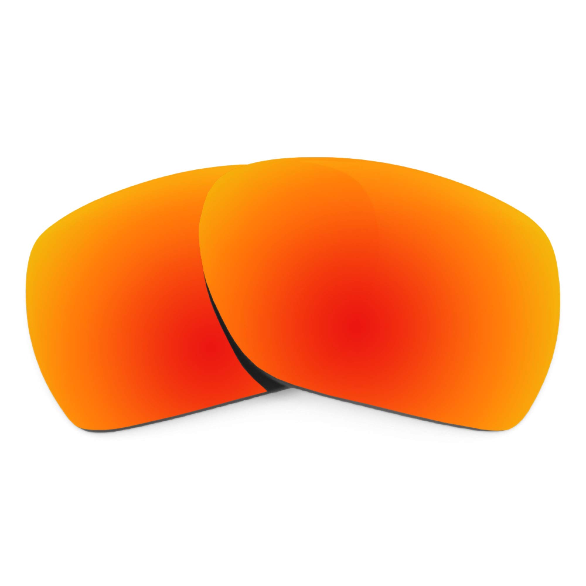 Revant Replacement Lenses Compatible With Oakley Deviation, Polarized, Fire Red Mirrored