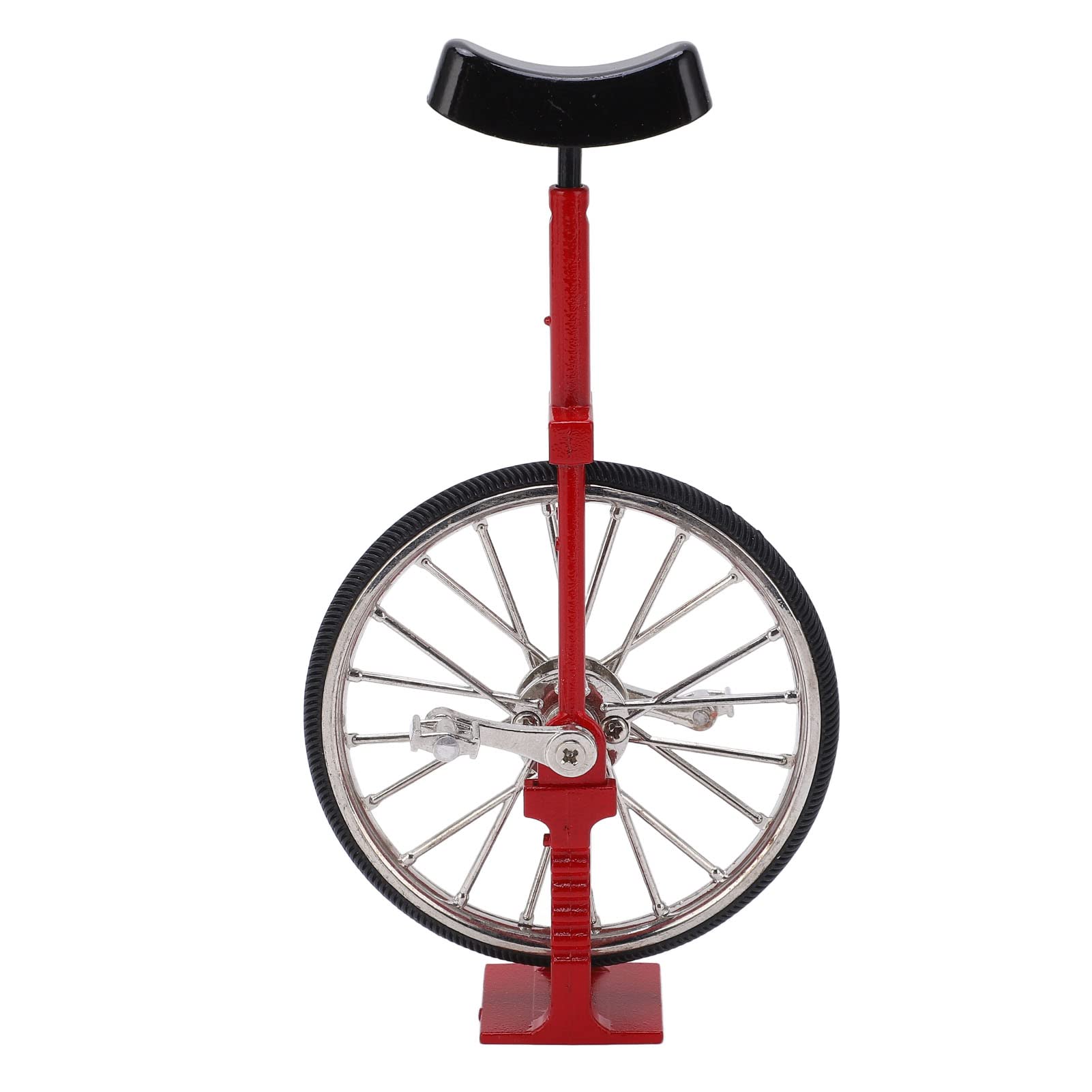 Mini Unicycle Model Beautiful Exquisite Toy for Home Decor Alloy Single Wheel Bike Ornament