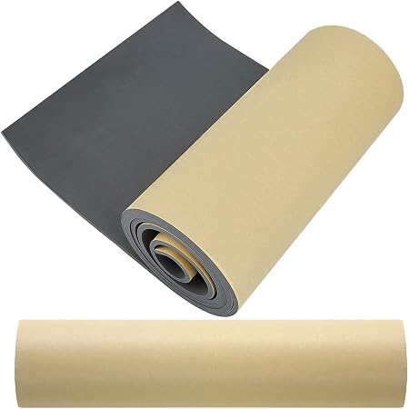 Rotolo Di Schiuma Autoadesiva In Neoprene – 300 Mm X 1,5 M X 6 Mm, Taglio Facile, Forbici Incluse, Perfetto Per Fai-da-te E Protezione