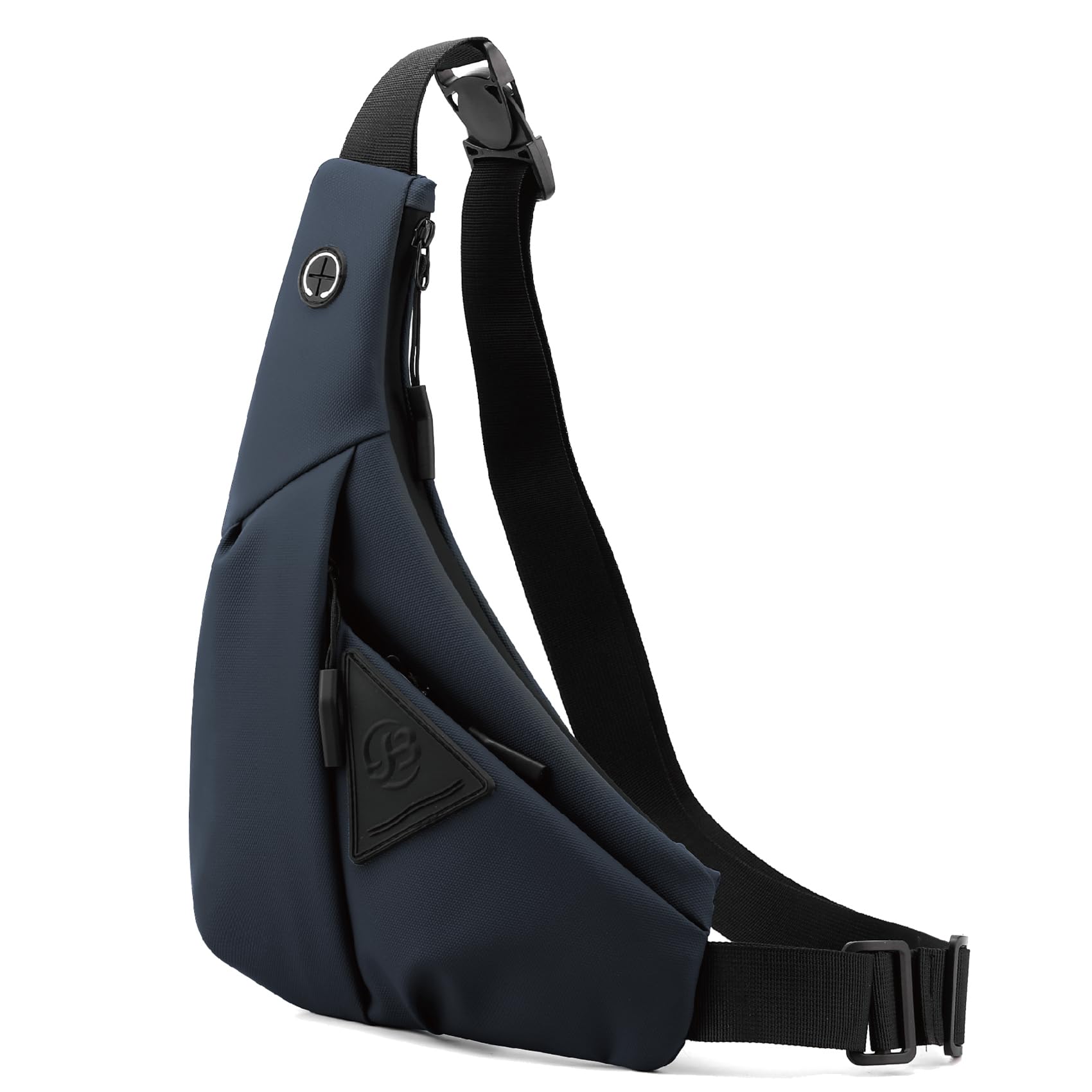 MAYMOONER Small Sling Crossbody Bag for Men, Lightweight Anti-theft One Strap Casual Chest Bag Slim Backpack for Outdoor Walking Trip Hiking Biking