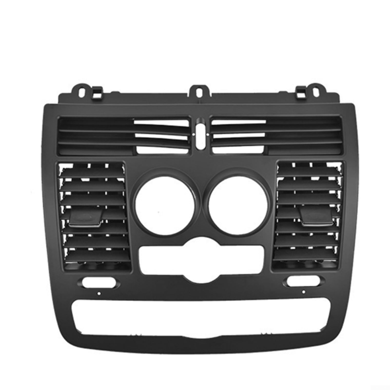 Aire acondicionado, salida de aire, panel de salpicadero, rejilla de ventilación para Mercedes Vito para Viano W636 W639 2004-2015, interior negro (A)