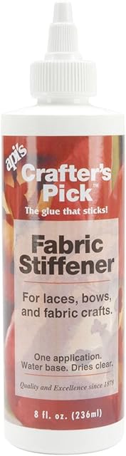 Crafters Pick Fabric Stiffener, Lace, 8-Ounce
