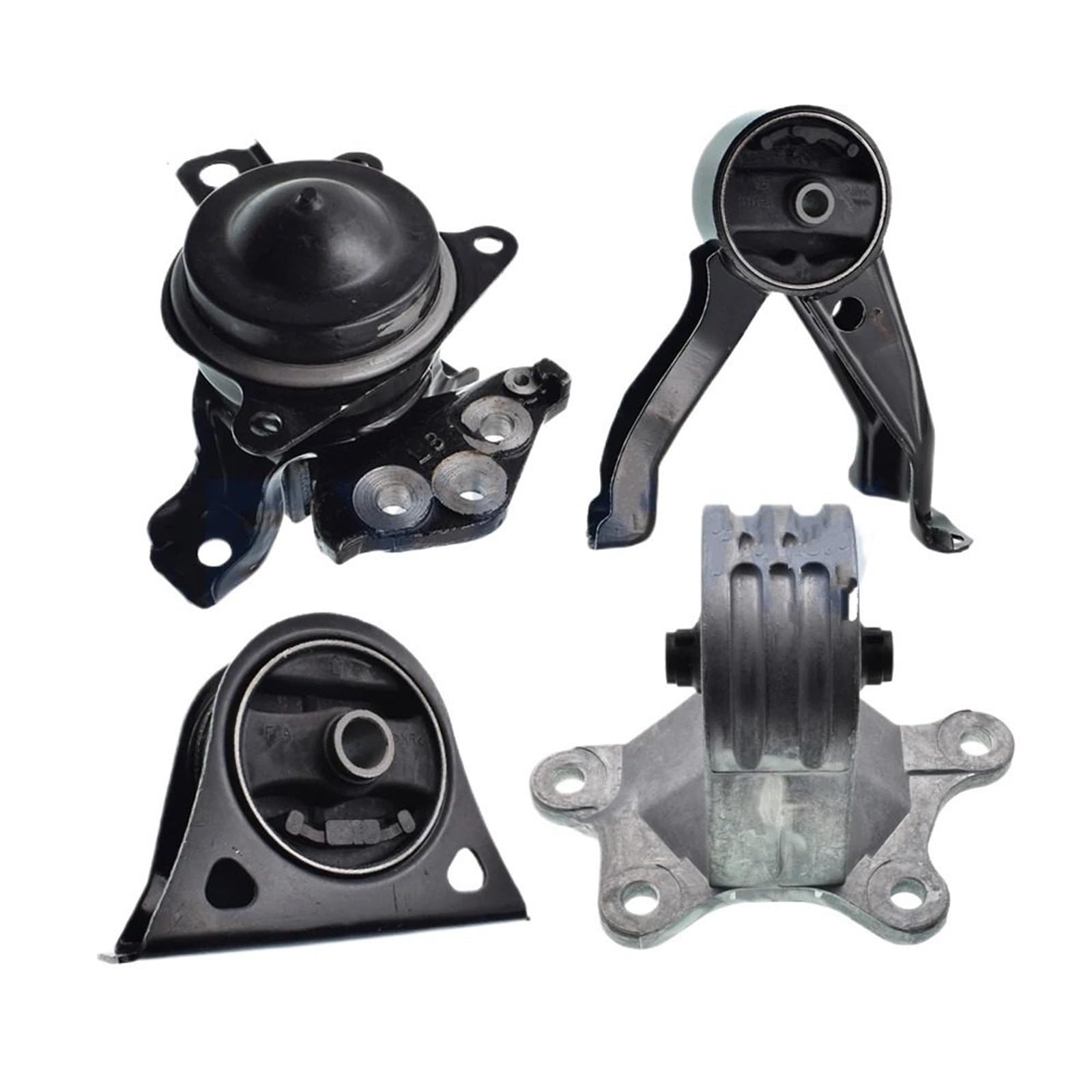 Ahsutpmb One Color Fit For Mitsubishi Grandis 04-10 Na4w Mr594377 Mr594379 Mr594373 Mr995315 4Pcengine Mounting Bracket Roll Stopper Engine Mount Set Motor Enginel Repair Bracket Stan