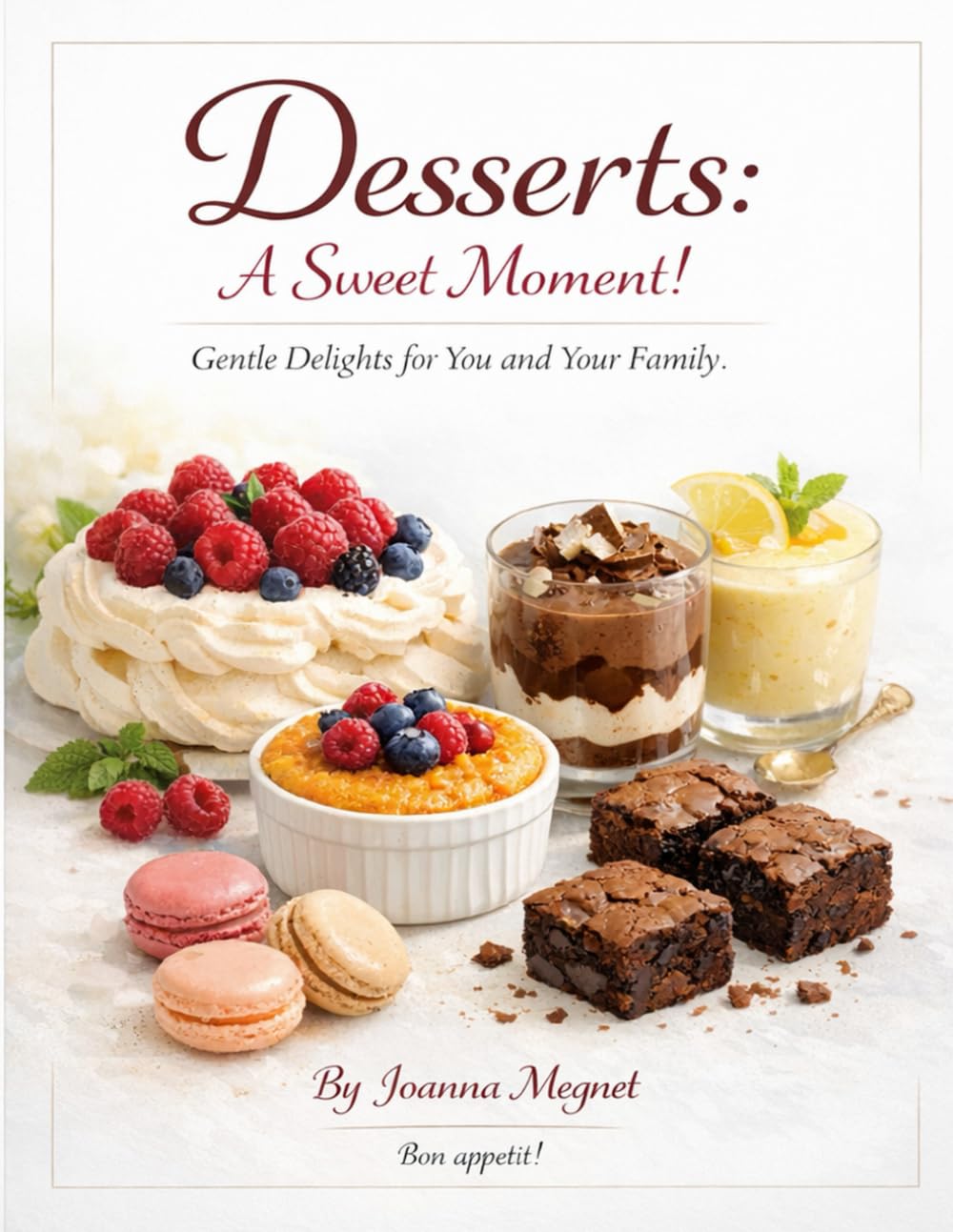 Desserts: A Sweet Moment!: Gentle Delights for You and Your Family.