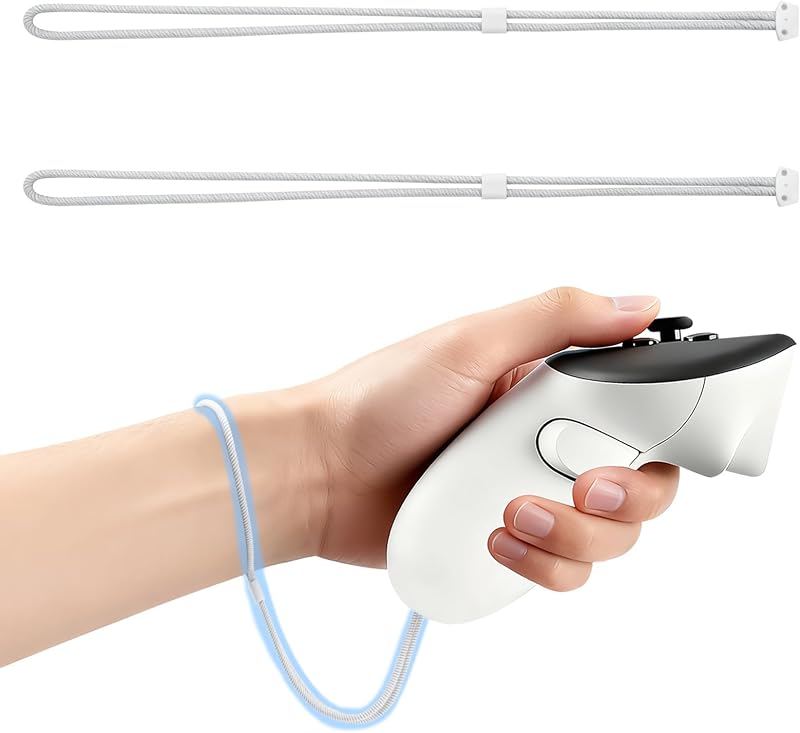 Improved Replacement Wrist Straps for Oculus Quest 3 Gen Controller, (1 Pair), Straps for Oculus Quest3/Quest 3
