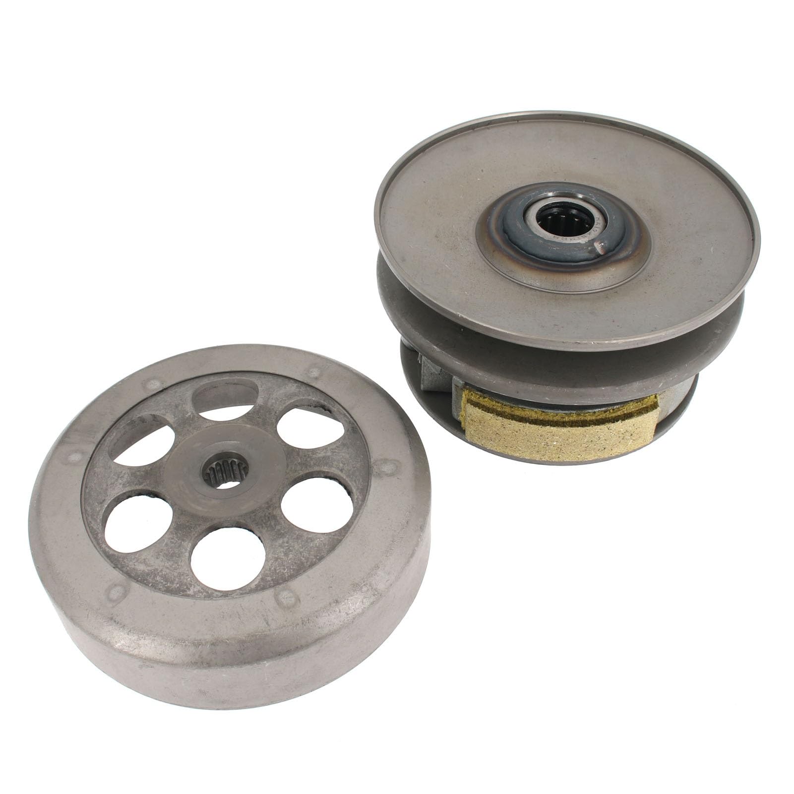 Conjunto De Embrague con Campana para Ciclomotor para Jog, 49cc, 50cc, 1PE40QMB, 1E40QMA, para Motor para Minarelli 2 Tiempos, Pastillas