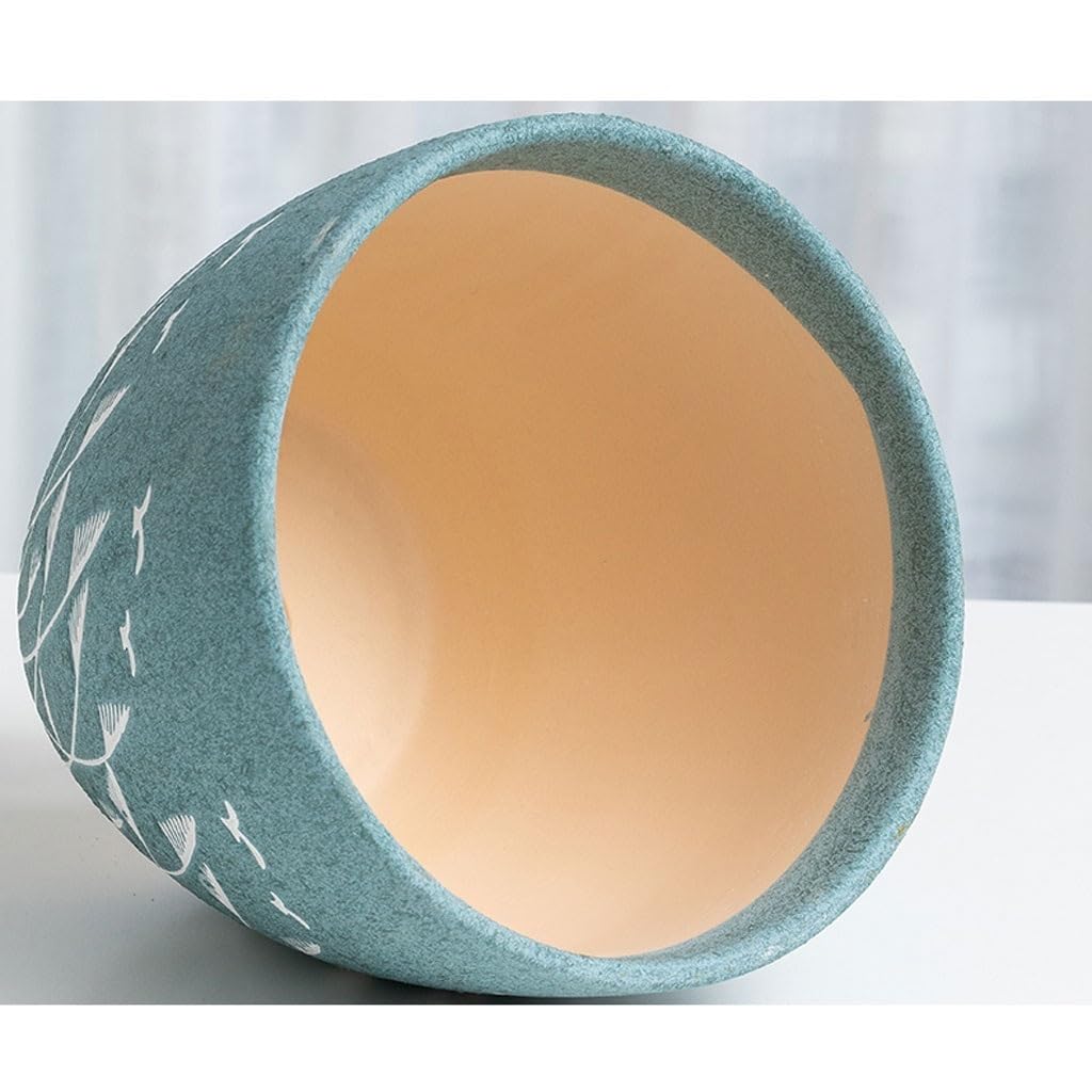 Doniczki do wnętrz doniczka ceramiczna duża nordycka prosta kreatywna dom salon dom zielona roślina doniczkowe doniczki do roślin zewnętrznych (M)