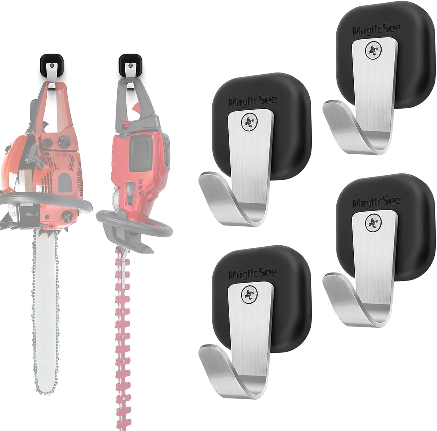 【新品】パワードギア　ハイパーマグネックレス　Lサイズ パワードギア ハイパーMagネックレス /BROWN X SILVER Lサイズ