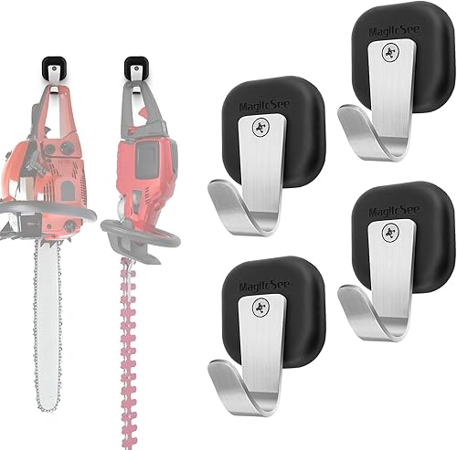 Miniatura 7 de Gancho magnético de alta resistencia mejorado, potente imán Versalite para herramientas para interiores y exteriores, escobas, colgador de abrigo