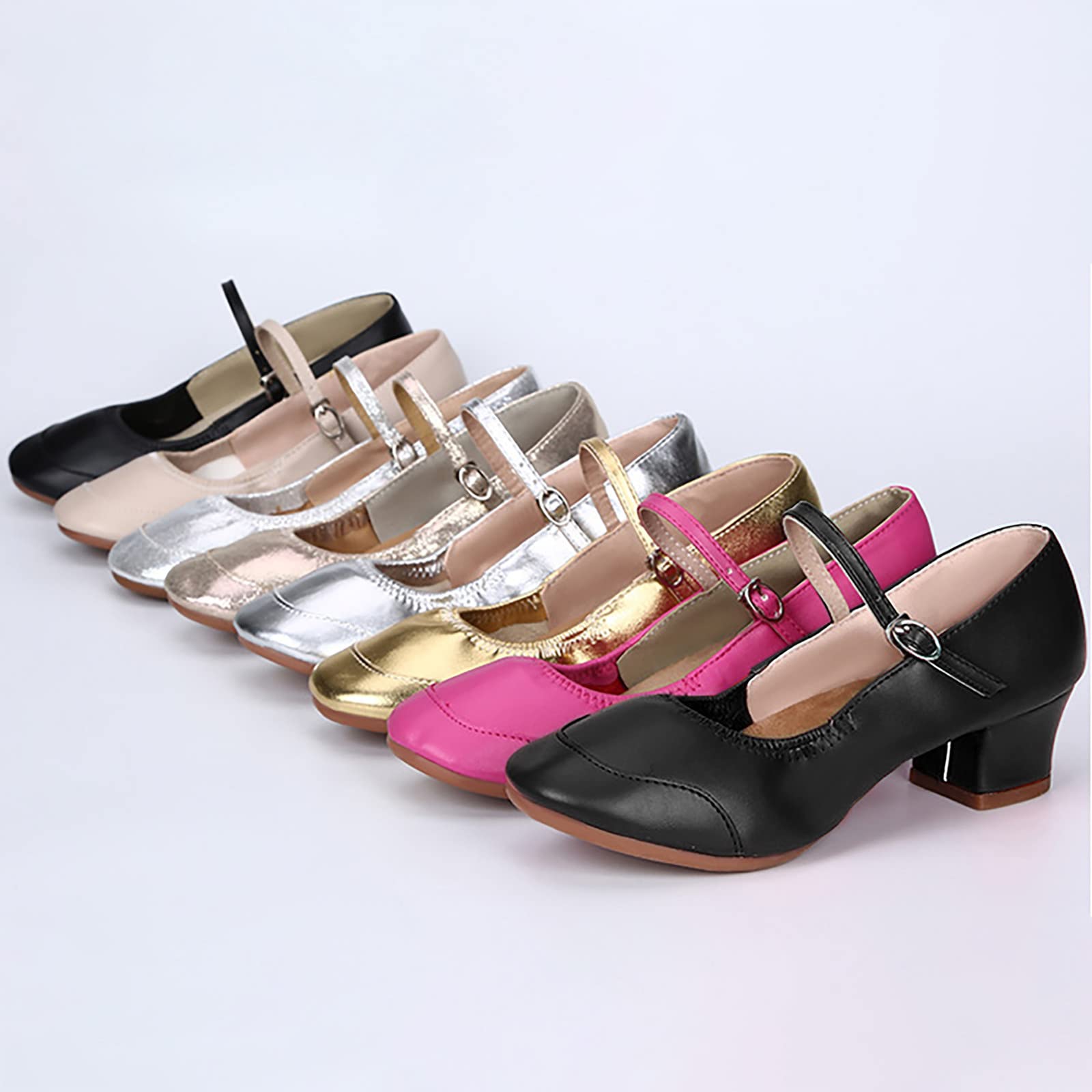 Genericlow Block Heel Sandals For Women Women Mary Jane Shoes