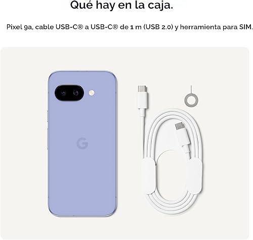Miniatura 8 de Teléfono Android Google Pixel 9a con Gemini: teléfono desbloqueado con cámara increíble y edición de fotos con IA, batería para todo el día y