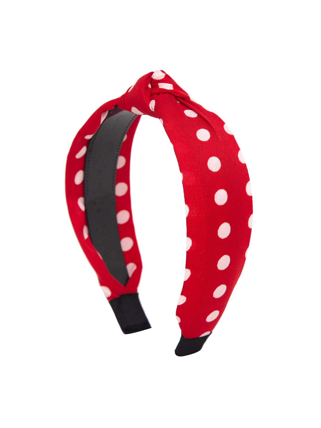 YouBella Hair Jewellery Dotted Hair Band Head Band for Girls and Women (Red) (B08XZCVDCW) Amazon Price History, Amazon Price Tracker