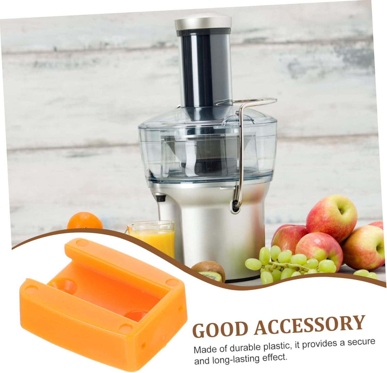 GANAZONO 4pcs Professional Orange Juicer Replacement Part Compact Peeler Machine Holder for Xc Sturdy and Easy to Clean Juicer Accessory Efficient Design for Safe Operation