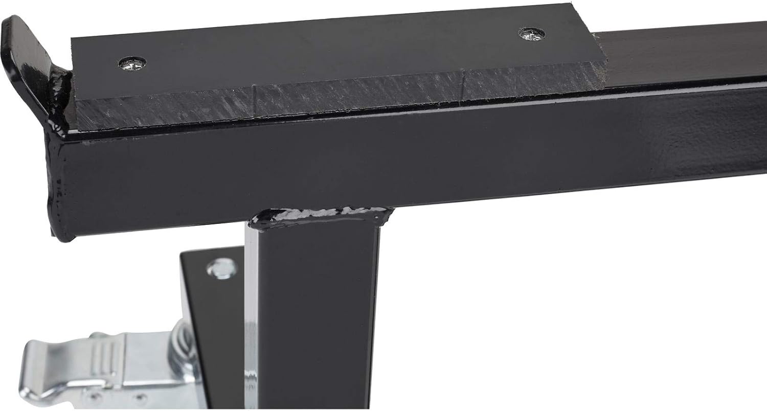 Speedway Motors Adjustable Sprint/Midget Car Chassis Stands: Portable, Sturdy, Locking Rubber Casters, Non-Slip Rubber Mounts, Adjustable Height (16-20 Inches), Sold in Pairs