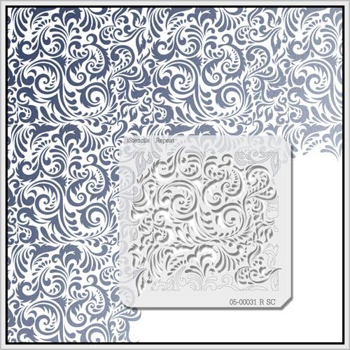 Repeat Wall Stencil 05-00031 R SC 24 X 24”