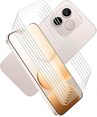 6-Pack Tempered Glass Screen Protector Compatible with Honor 600 Lite 6.7 inch, [Maximum Protection] from Drops & Scratches, 9H Hardness