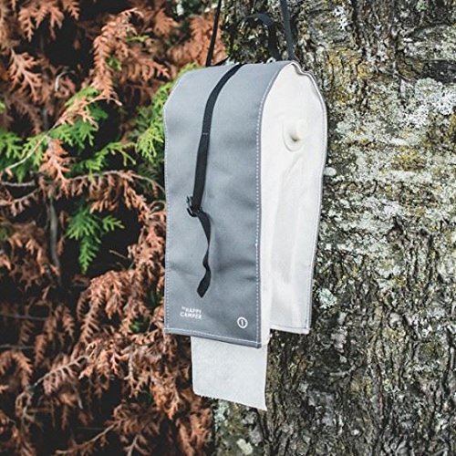 Preisvergleich Produktbild OLPRO Happy Going Toilettenpapierhalter wasserdicht, Grau