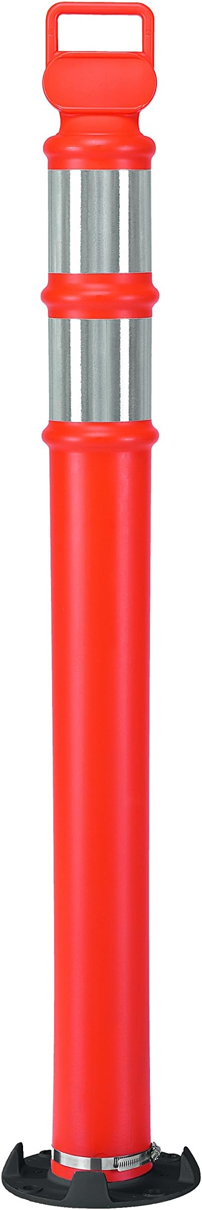Cortina EZ Grab Delineator with Permanent Mount, 42" Height, 03-746ABC, Orange