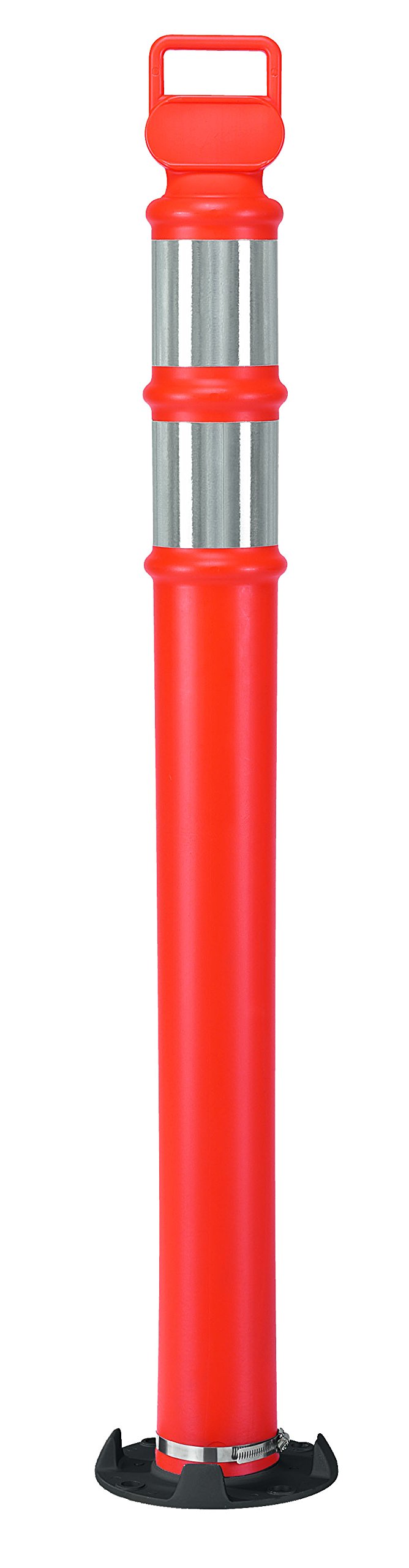 Cortina EZ Grab Delineator with Permanent Mount, 42" Height, 03-746ABC, Orange