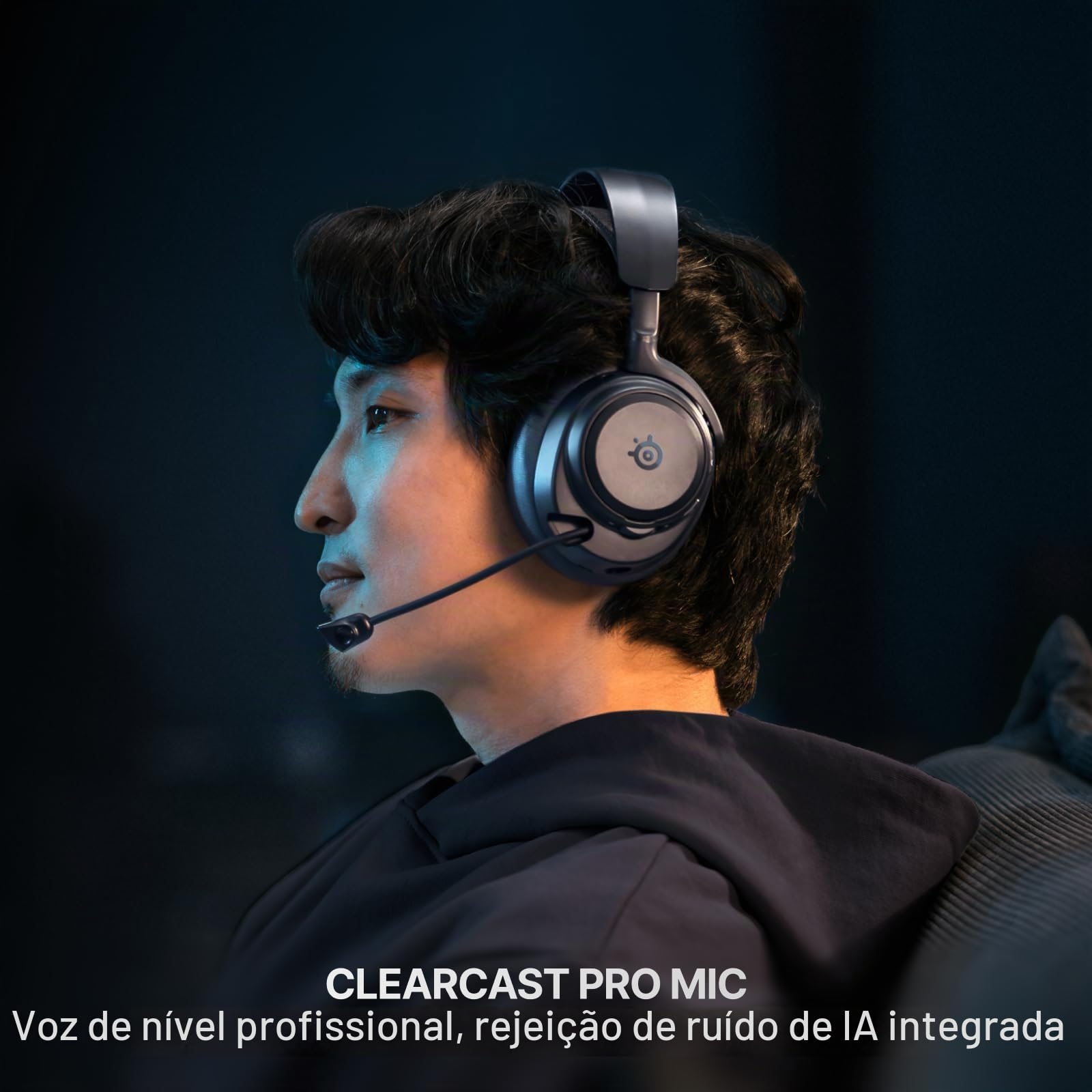 SteelSeries Arctis Nova Pro Omni Wireless, Midnight Blue, com ANC
