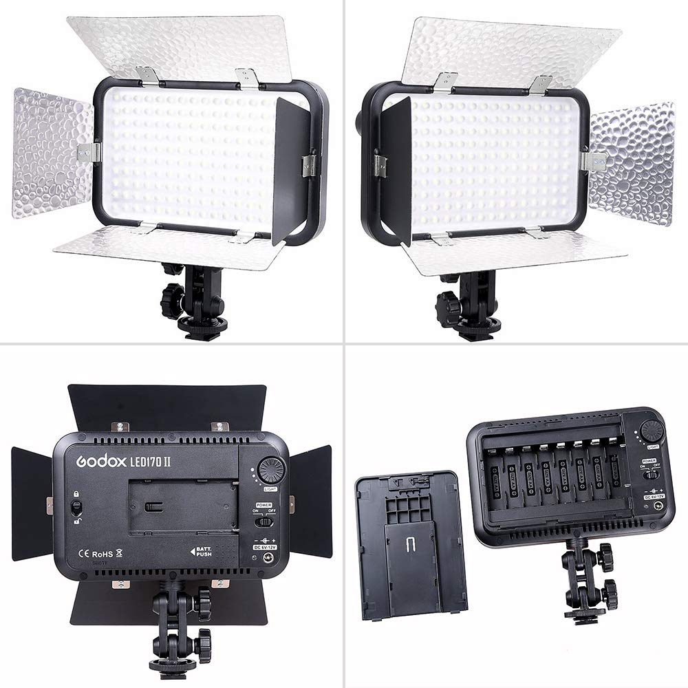 Amazon.com : GODOX 170II Video Light Panel for DSLR Camera