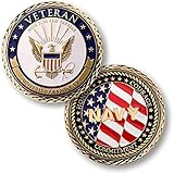 U.S. Navy Veteran Challenge Coin