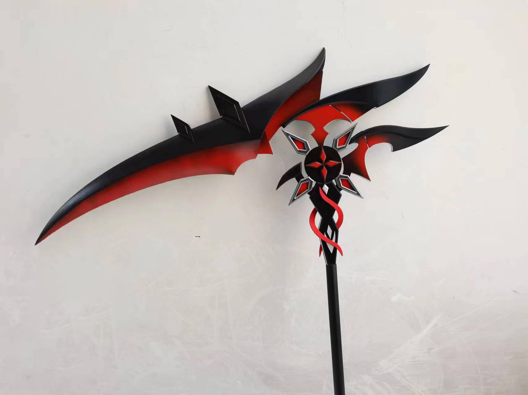 【即納即発送】 赤死の宴 原神 召使 アルレッキーノ コスプレ 武器 大鎌 道具 Amazon.co.jp: アルレッキーノ 召使 モチーフ武器 鎌 槍 長矛 赤