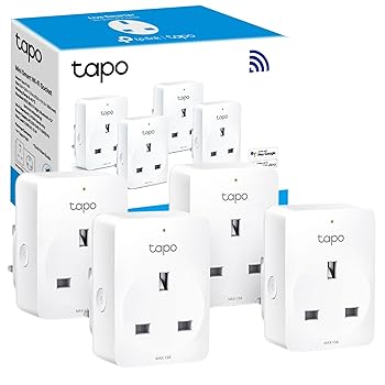 Tapo Smart Plug Wi-Fi Outlet (Pack of 4)
