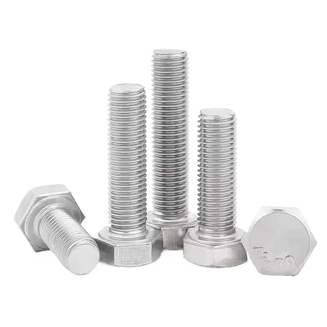 Corrosion Resistant M3 M4 M5 M6 M8 M10 Binding Screws 316 Stainless Steel DIN933 Hexagon Bolts Hex Head Cap Screws for Construction (200,M3 x 25mm)