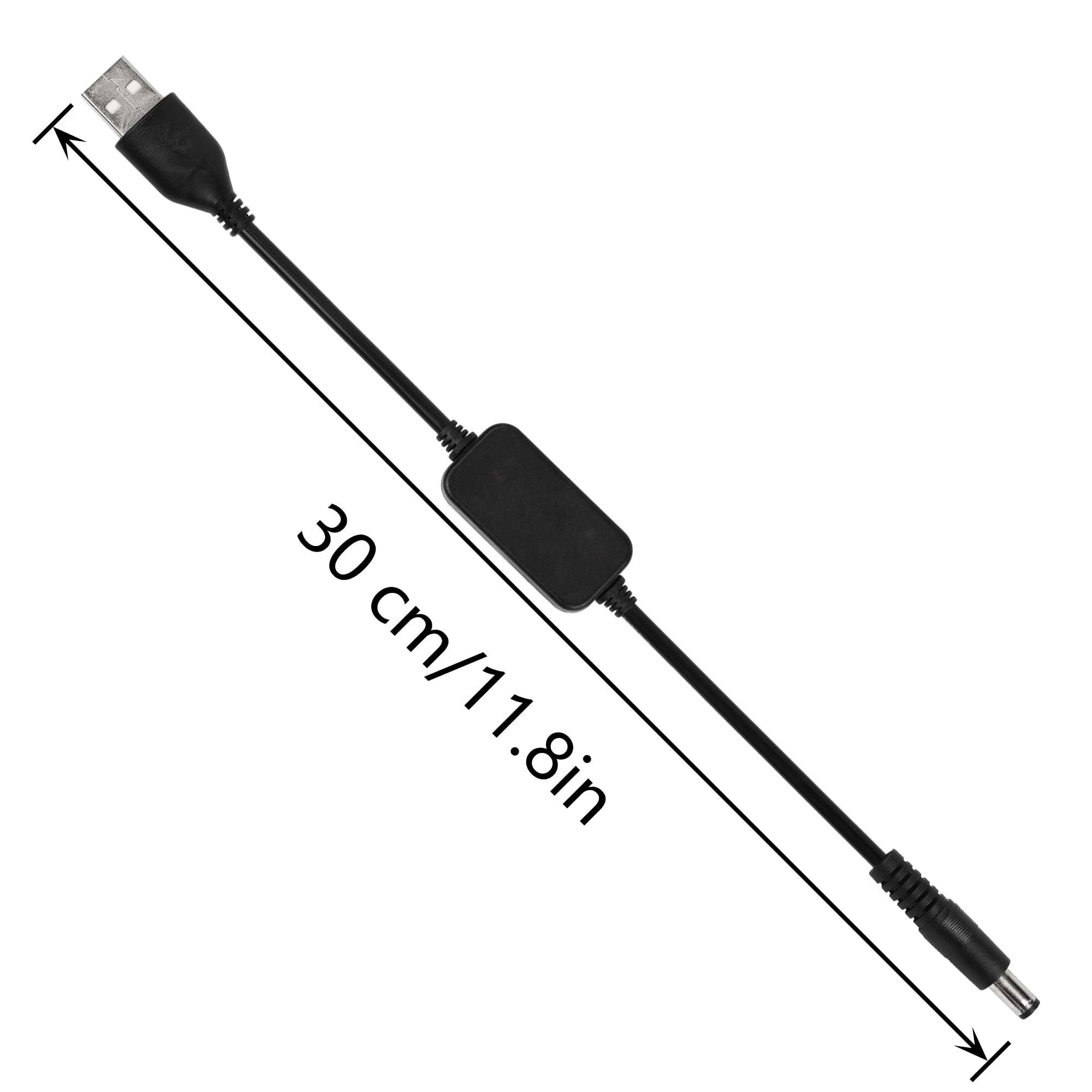 Cavo Convertitore USB-C Step-Up 5V A 1.2V-12V Con Display LED - Alimentatore Regolabile Per LED E Ventole