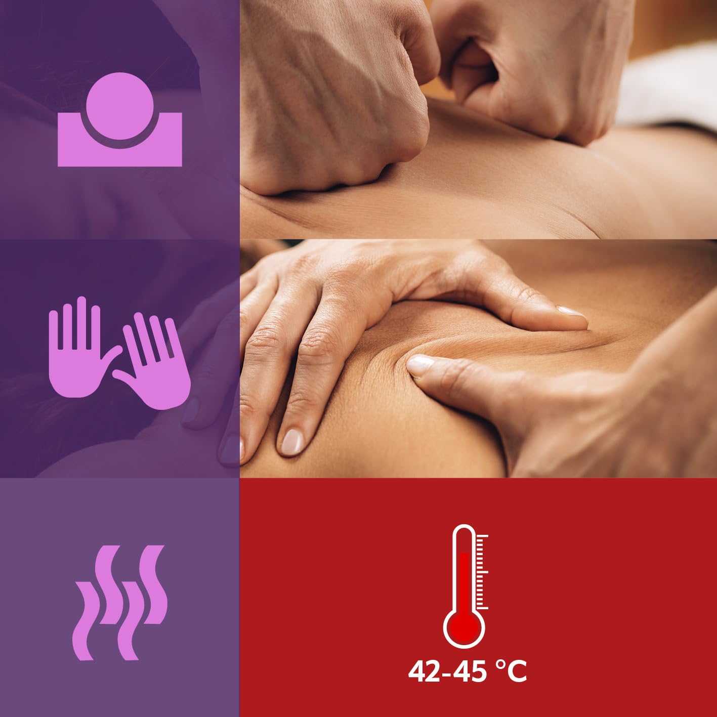 VITALmaxx Shiatsu masażer karku ze szlufką mocującą | urządzenie do masażu ramion, karku, pleców, nóg i mięśni brzucha | masaż ugniatający, masaż ciśnieniowy | masaż z funkcją ogrzewania