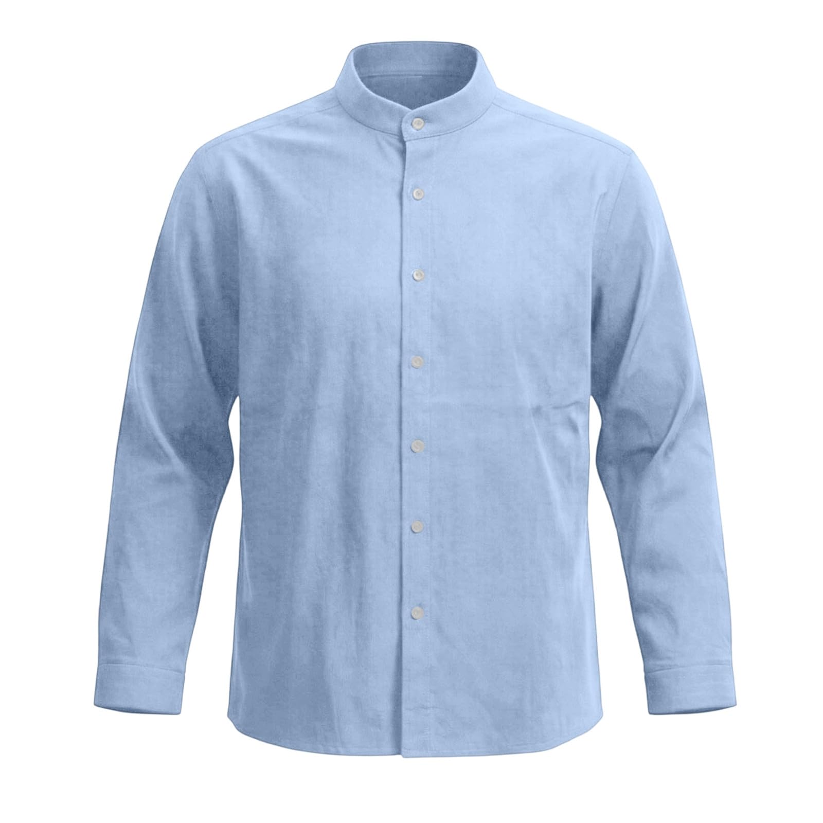 Traje de verano para hombre, camisa de lino manga larga con botón y pantalones cómodos para uso casual, playa