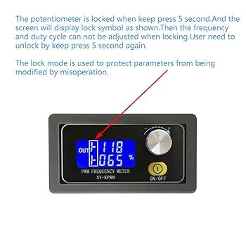miao Amazon.com: MiOYOOW PWM Frequency Generator, 1-Channel 1Hz