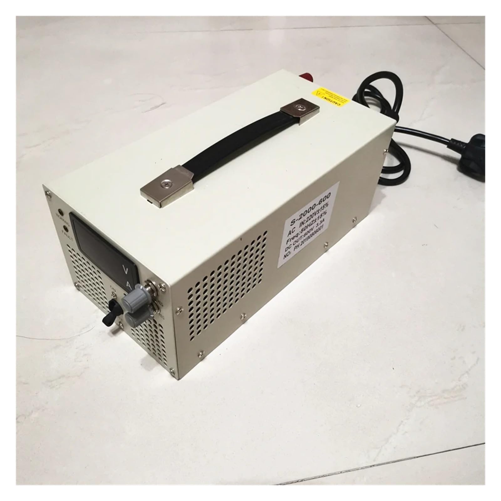 Alimentatore Switching Regolabile da 2000 W, Uscita 0-72 V CC, Corrente e Tensione 0-27 A, Entrambi Regolabili, Ingresso 110/220/380 V CA.(380V)