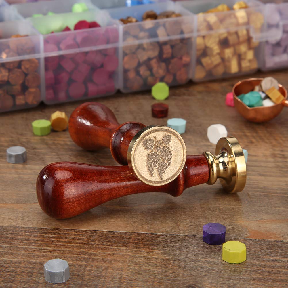 Antico Timbro Di Tenuta In Cera Scandinava Con Iniziali EDE / Maniglia Girevole In Legno Vittoriano - Italia - Foto 9