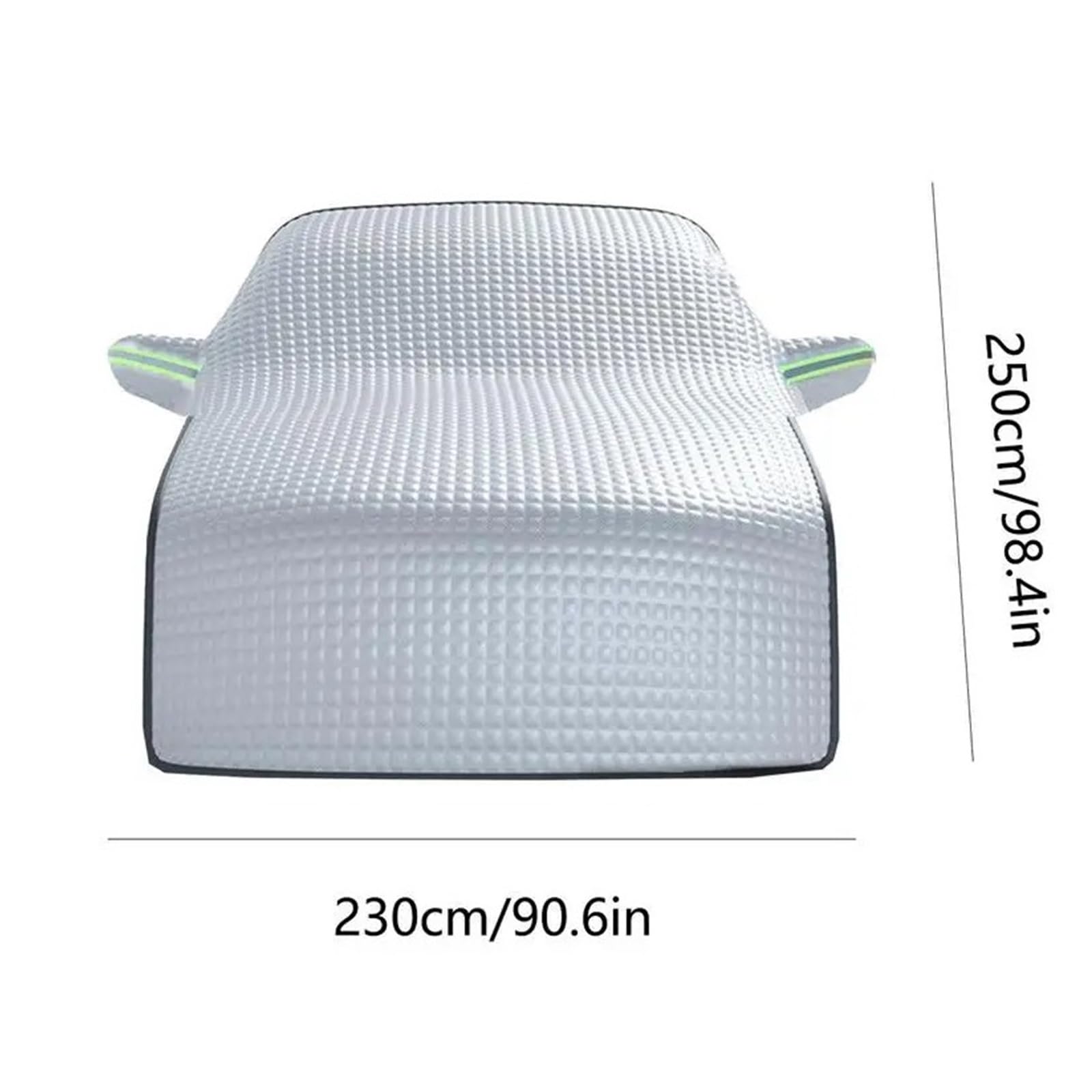 Copriparabrezza Inverno Esterno Parabrezza Invernale per Auto Copertura Antigelo Protezione Mezza Finestra di Ghiaccio Parasole Accessori