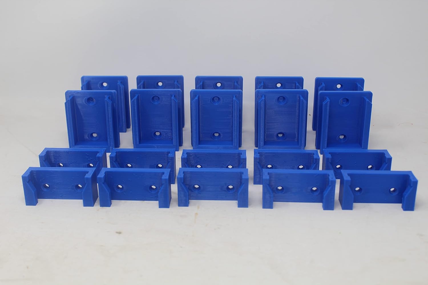 10 Pack Tool and Battery Mount Holder Fit Kobalt 24v Blue
