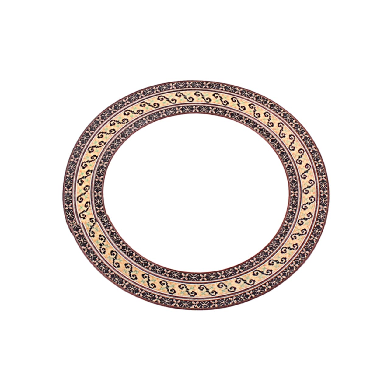 VANZACK Wooden Guitar Rosette Decals Curved Strips Inlay Easy Application Vibrant Color Non Damaging Guitar Accessories