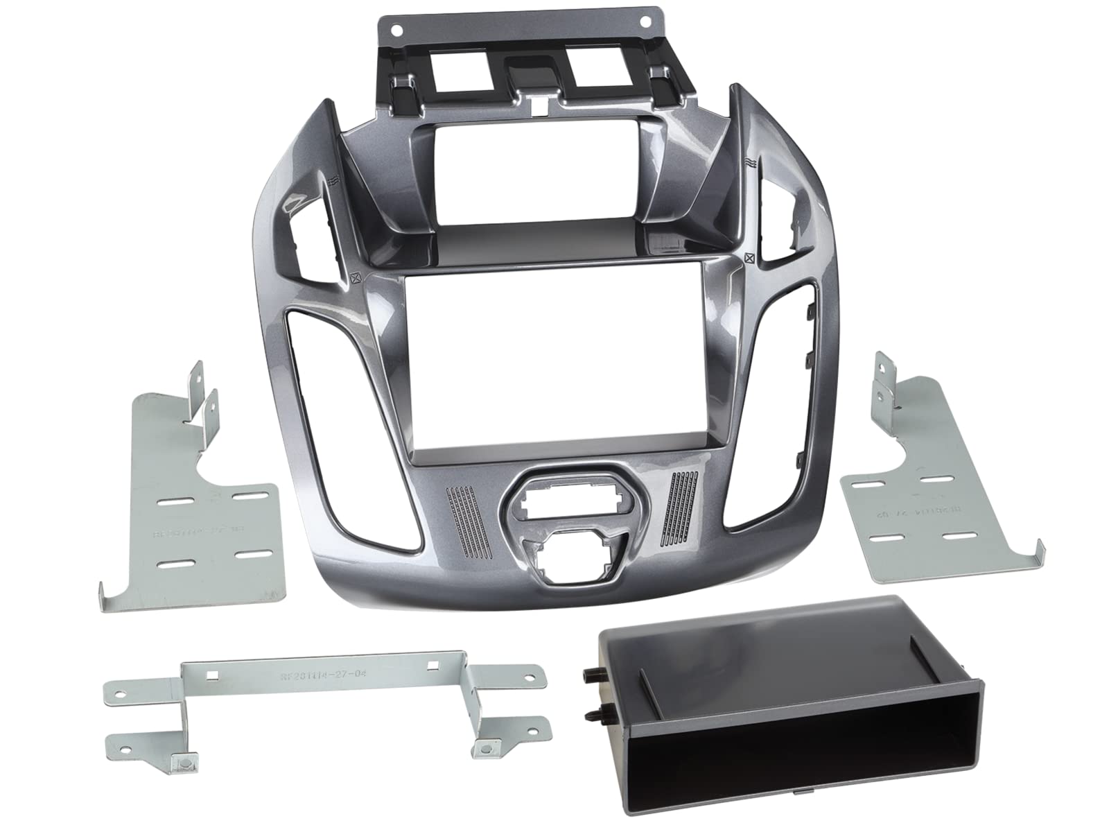 Radioblende Ford Transit Connect avec écran pour poste 1-DIN