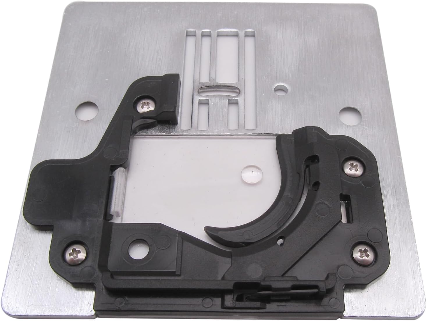 CKPSMS brand-1SET Needle Plate & Cover Plate #H2A0033004 Compatible with/Replacement for Juki Brand HZL-60HR, HZL-70HW, Necchi Brand Q132A, Singer Brand 2010 Superb,C5980Q,7140,Stylist 9100