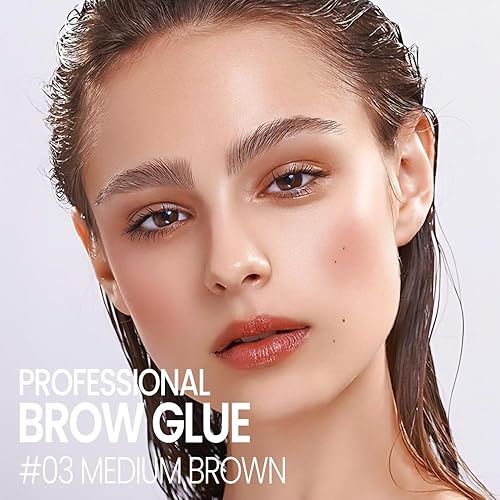 Miniatura 9 de Kaely 2 unidades de gel para cejas a prueba de agua, máscara de cejas teñida de larga duración, kit de maquillaje de color de cejas, gel de