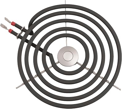 WB30T10074 8-Inch 5-Turn Surface Burner Heating Element, Compatible with GE Hotpoint, Replaces WB30T10033 AP3186376 PS243922