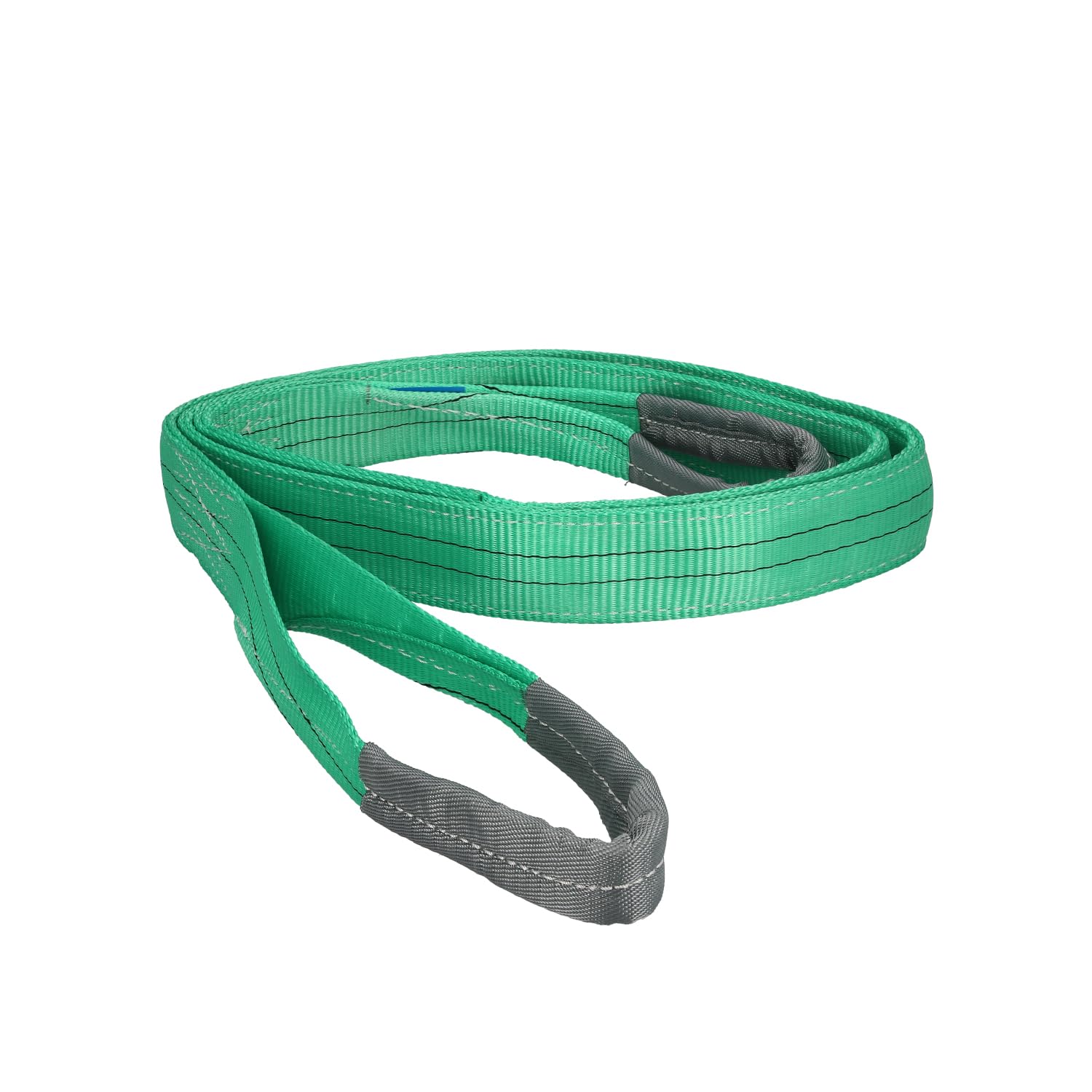 WOLFPACK LINEA PROFESIONAL Eslinga Plana Doble Banda 2000 Kg 5 Metros 6 cm Poliester Verde