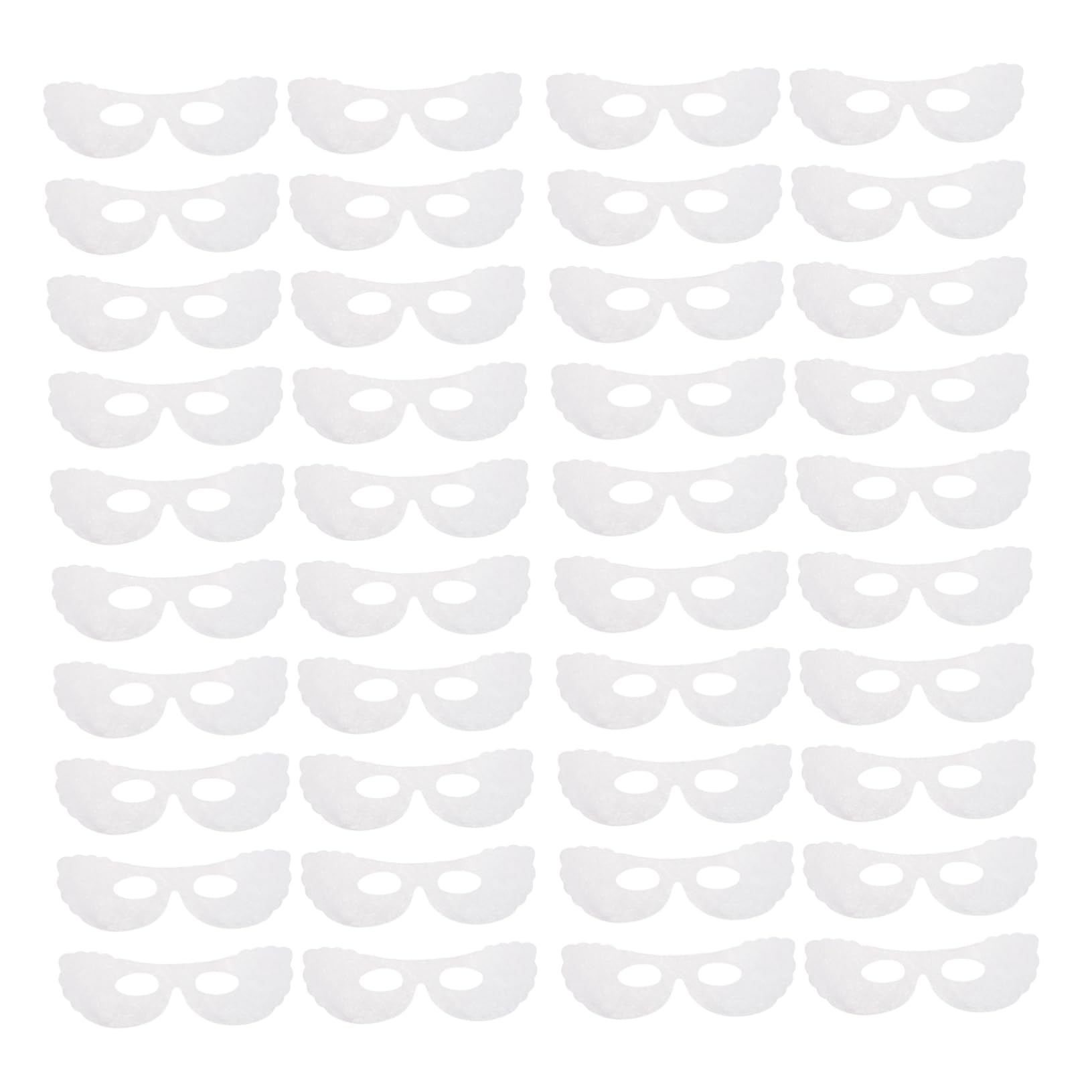 Baluue Diy Skincare Mask 200pcs Disposable Eye Mask Sheets for Dry Eyes Ultra-thin