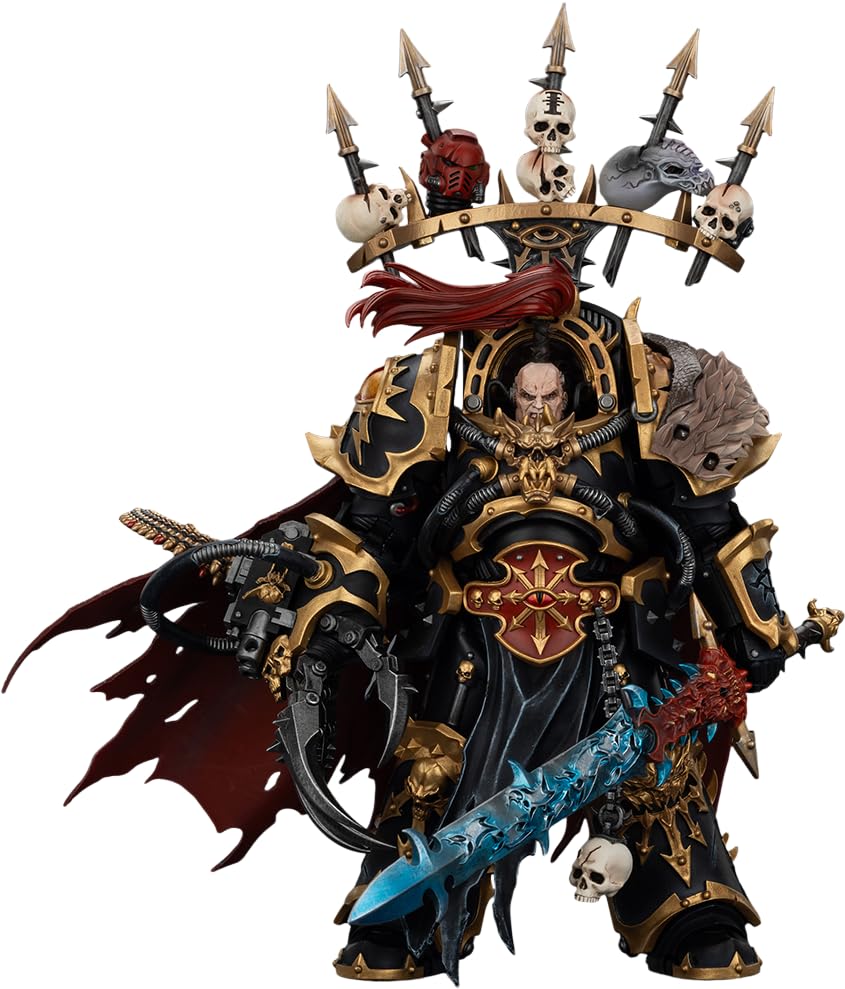 JOYTOY WARHAMMER40Kブラックレギオン 強奪者 アバドン Amazon.com: JOYTOY Warhammer 40K Black Legion Abaddon The