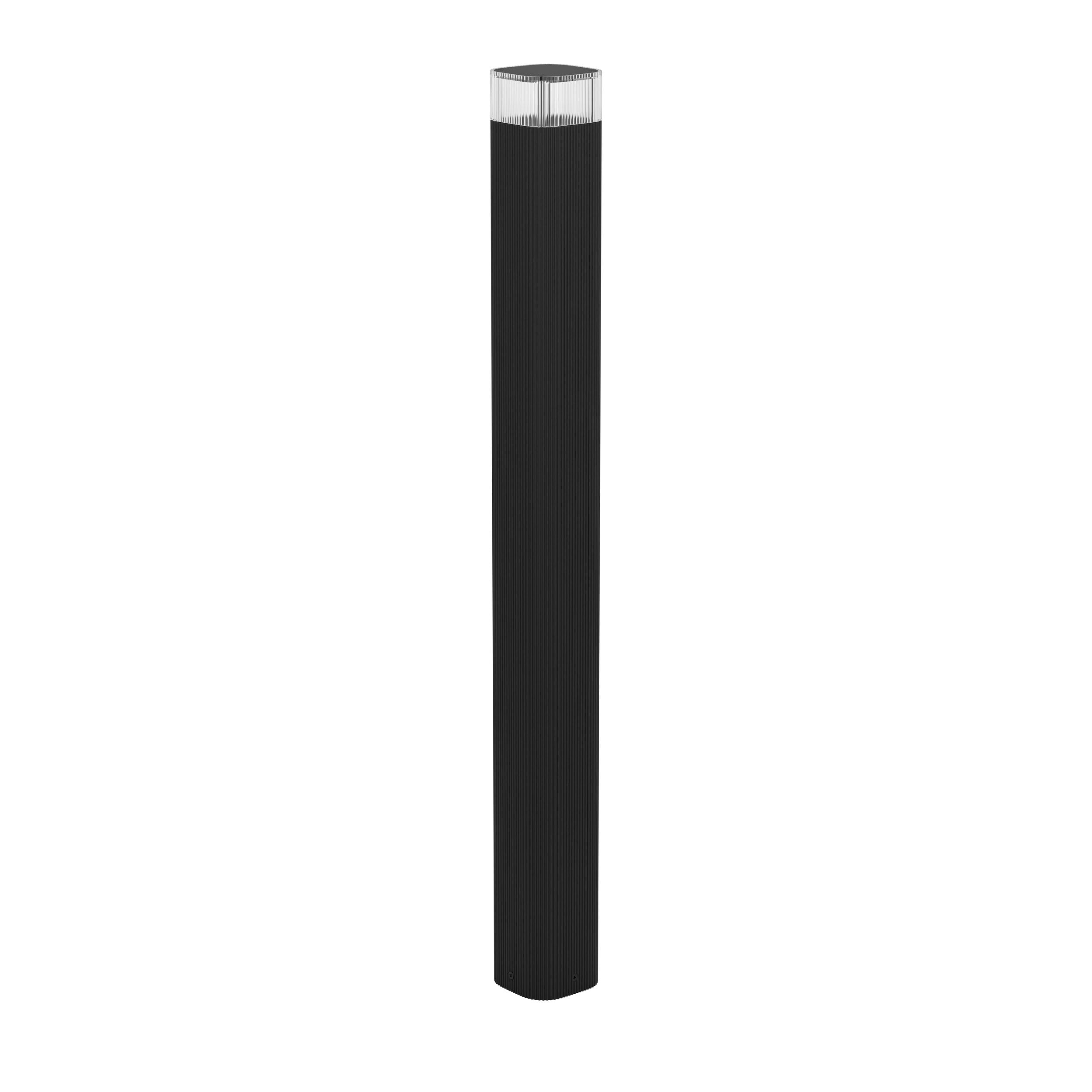 Eglo Castelnuovo Aluminium IP65 GU10 Modern Outdoor Floor Light, Black