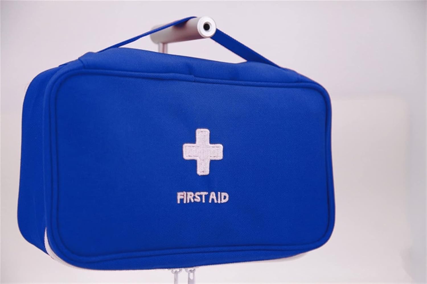 JSJJAOL Caja médica Portátil Viajes al Aire Libre botiquín de Primeros Auxilios Bolsa de Emergencia Grande Kit de Supervivencia Caja médica Rojo/Azul/Gris para el hogar al Aire Libre Camping