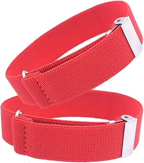 ATHX Elastic Armbands Adjustable Arm Shirt Sleeve Holder Non Slip Sleeve Garters